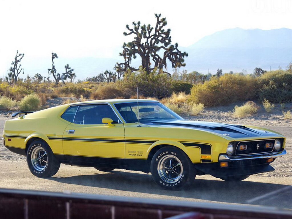 Ford Mustang (63, 63D, 63R) 1 поколение, 3-й рестайлинг, купе (09.1970 - 09.1973)